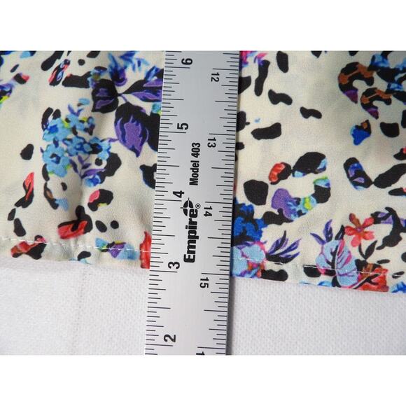 Cosita Linda Beachwear One Size Cover Up Dress Tunic kimon Floral Colorful Artsy - Picture 8 of 12